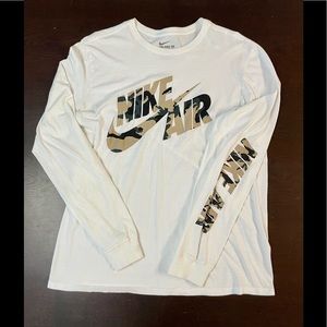 Nike Long Sleeve Camo Shirt (Large)